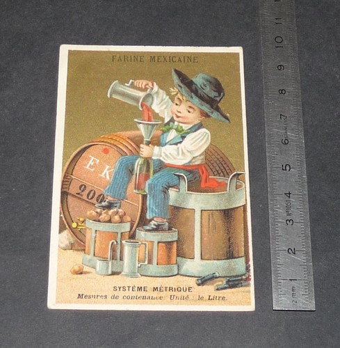 Chromo 1890 1910 - chromo, farine