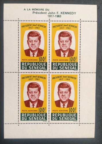 Bloc timbres sénégal poste - bloc,