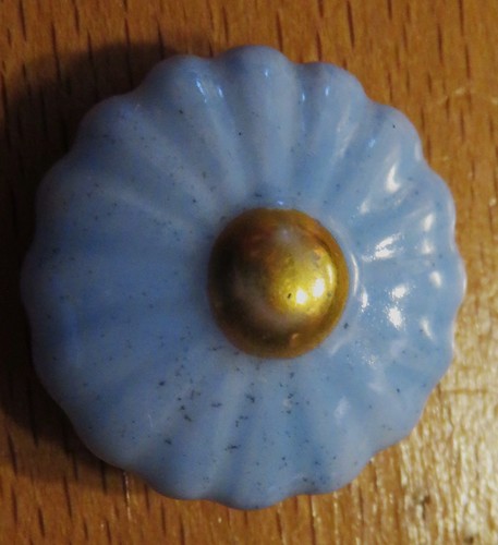 Bouton porcelaine émaillée - bouton,