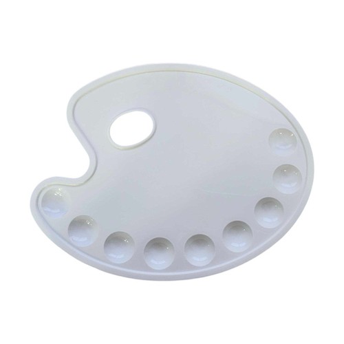 Palette plastique ovale - -,