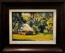 Antique painting exotic