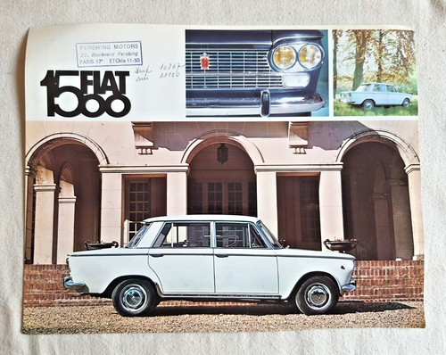 Fiat 1500 publicite - 1500,