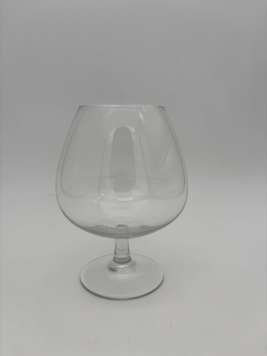 Grand verre ballon transparent - verre,