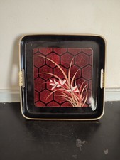 Plateau en plastique décor japonisant