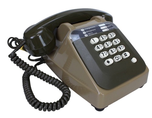 Téléphone fixe ancien - téléphone,