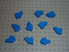 10 x LEGO blue Slope Brick ref 3665 / Set 6985 10177 733 8018 4425 4483 6363 ...