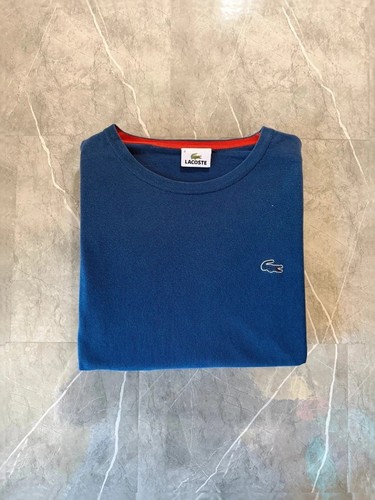 Pull lacoste bleu indigo - pull,