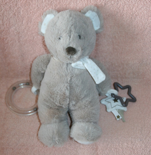 Pommette doudou peluche ours - pommette,