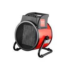 Chauffage électrique de chantier portable 5kW 400V résistance WEL05C