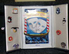 Coffret Collection de 9 Fèves en Porcelaine carnaval de venise  ARGUYDAL