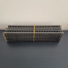 24x Jouef HO 475 Rails Droits Acier 25cm Vintage Modelisme Ferroviaire