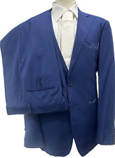 Robe Homme Bleu Dur Laine 46