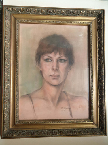 Tableau portrait femme - tableau, de