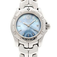 Tag Heuer Link WT141G 200m résistant à l'eau Date bleu fonctionnel