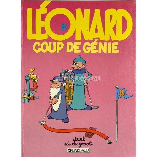 Léonard coup de génie - bd,