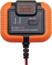 BLACK + DECKER CHARGEUR 6V/12V 1.5A