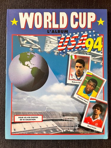 Panini empty album vide - no,