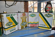LOT 4 BIDONS HUILE YACCO
