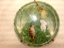 assiette en faïence de " Sarreguemine " époque début XXème