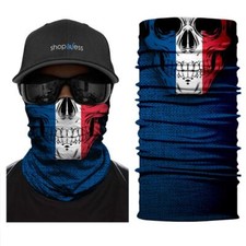 Cache-Cou/Foulard Multifonctions - Crâne/tête de Mort France