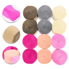  12 Rolls Décoration Fête Decoration Pour Fetes Décorations Suspendues
