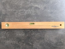 NIVEAU RONDY 50 CM BOIS ET LAITON 