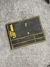 Étiquette Pancarte Primeur