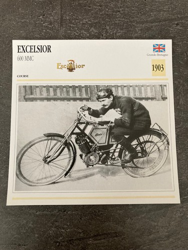 Carte fiche moto collection - moto,