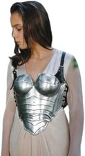 Armure médiévale pour femmes en acier cuirass armure féminine GN guerrier cos...