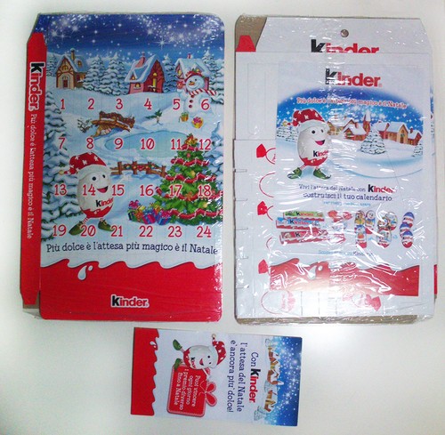 Kinder calendario avvento - kinder, con