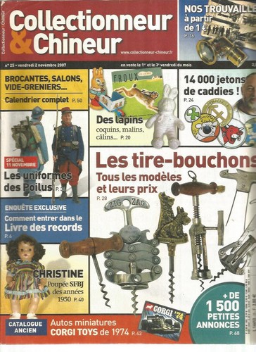Collectionneur chineur n - collectionneur, &