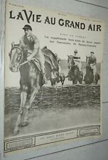 VIE GRAND AIR 1906 DIRIGEABLE VILLE DE PARIS AUTO CYCLISME LUTTE ANTONITCH TURF