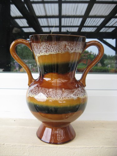 Vase faïence anses - faÏence,