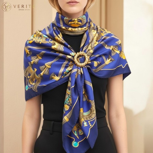 Rare vintage foulard soie - foulard, en