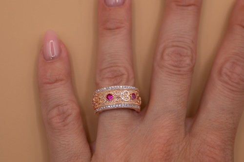 Bague argent 925 plaqué - , or