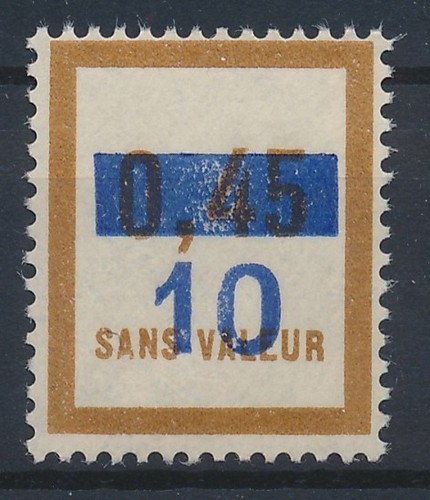 Timbre france fictif f65 - timbre, f65**