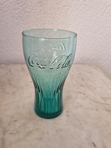 Verre coca cola - coca, bleu