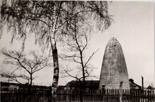 Allemagne, Kaiserslautern, pain de sucre, abri contre les avions, 1946 Vintage s