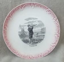 Ancienne Assiette Parlante