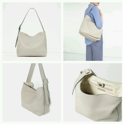 Zara leather bucket - leather,