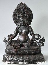 14" Vieille statue de Bouddha