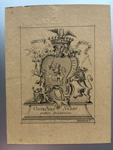 Libris nassé claude - ex-libris,