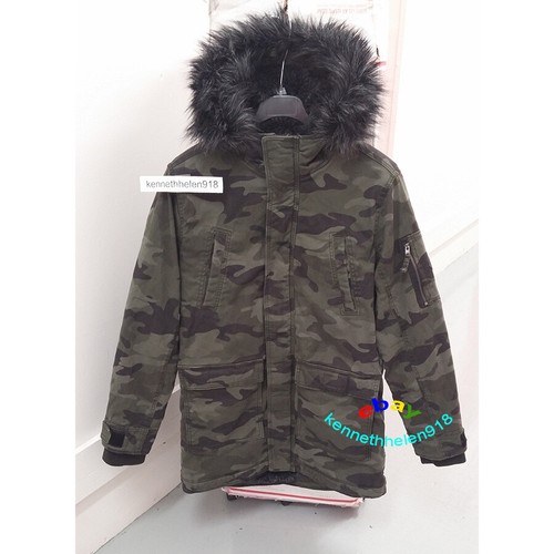 Hollister faux fur - faux, parka