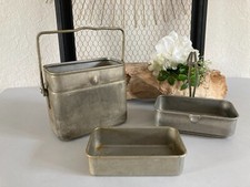 225⚜️ Ancienne Gamelle Armée Française Militaire en Métal Tournus 1942 Vintage