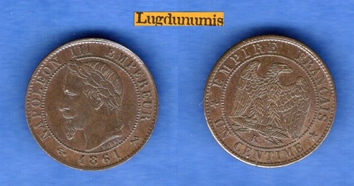 Centime napoléon iii 1861 - napoléon,