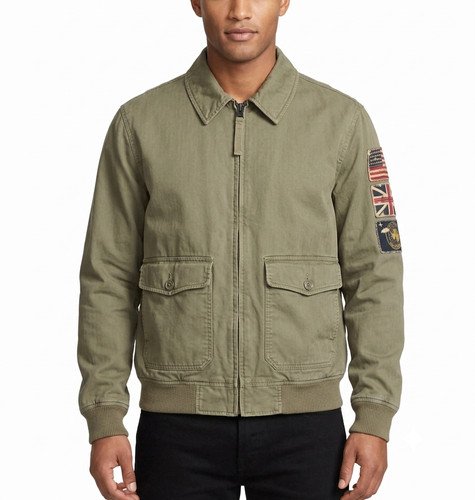 Veste bombardier militaire