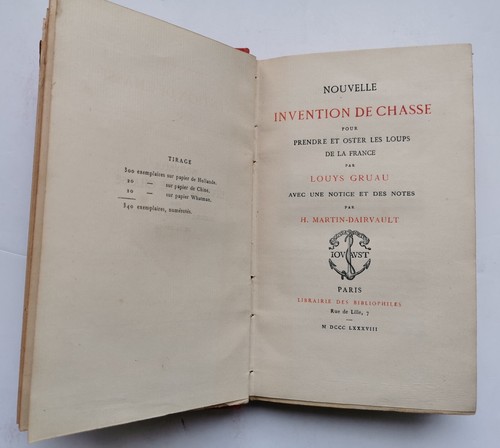 Nouvelle invention chasse - nouvelle, de