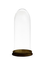 Cloche Dôme En Verre Avec socle Diamètre 20 Cm X Hauteur 60 Cm