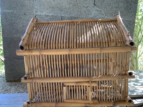 Cage oiseaux bambou - en,