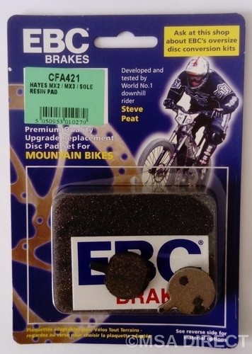 Ebc plaquettes frein - de, vtt